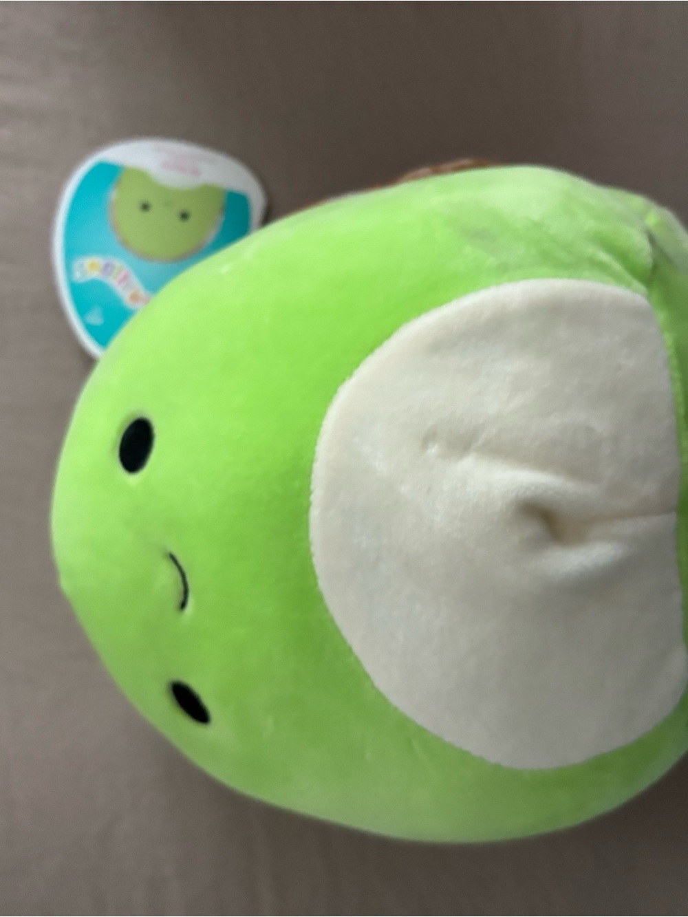 Squishmallows Green and Cream Avocado Plush